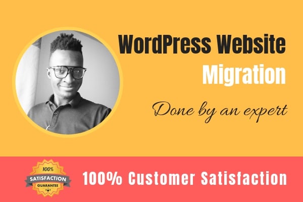 migrate wordpress website to new hosting account in 24 hours