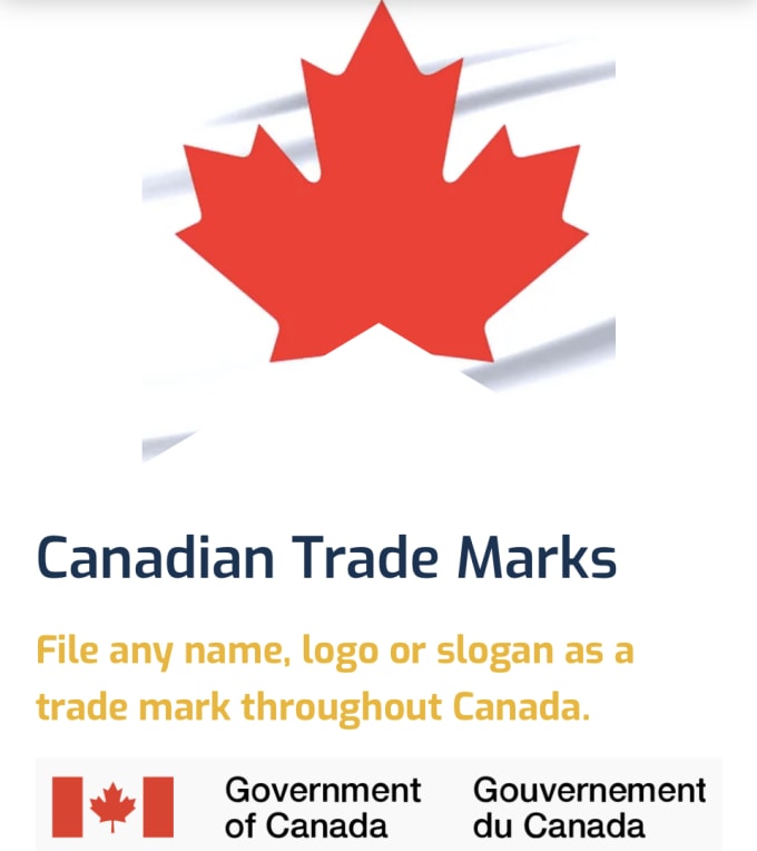 Trademark registry canada hot sale