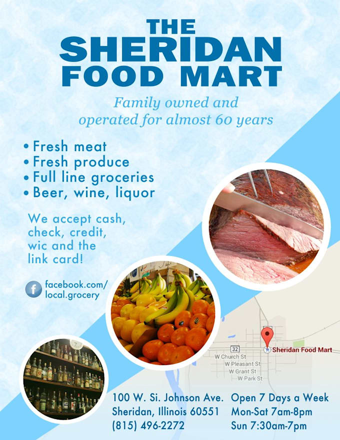 design a custom flyer or poster