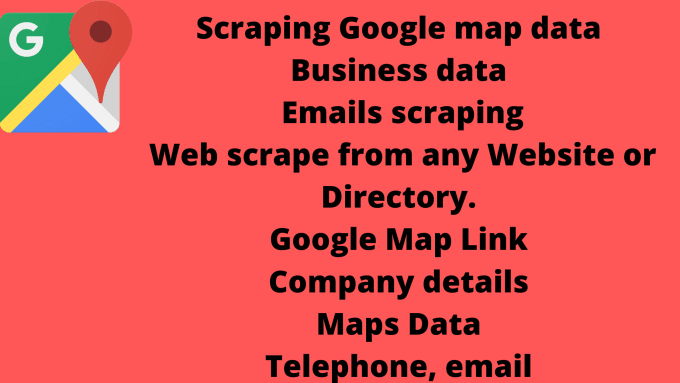 google maps email scraper