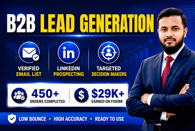 provide targeted b2b lead generation with verified email list