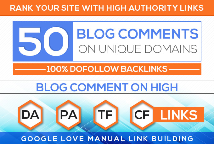 do high authority blog comments to improve your ranking