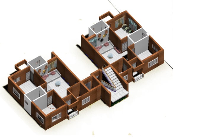 Make Professional 2d And 3d Plan And Elevation On Autocad By