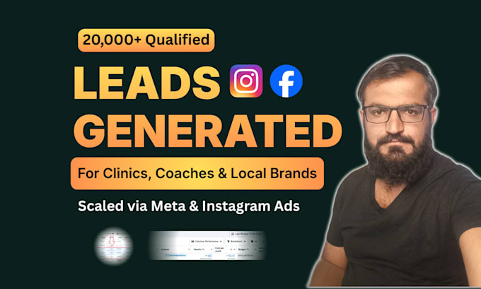 run expert facebook and instagram ads, meta lead generation