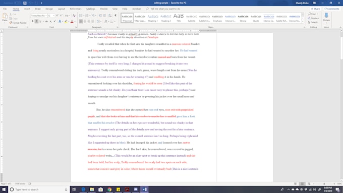 give the finishing touch to your manuscript