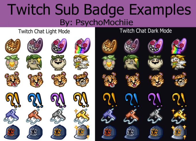 Twitch Sub Badge Size & Guidelines, badges twitch 