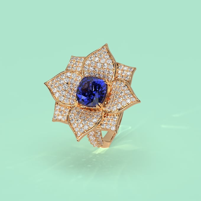 do unique creative outstanding 3d cad jewelry model
