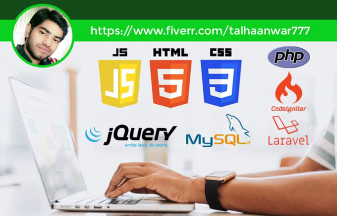 Do modification in your html,css,javascript and php code by ...