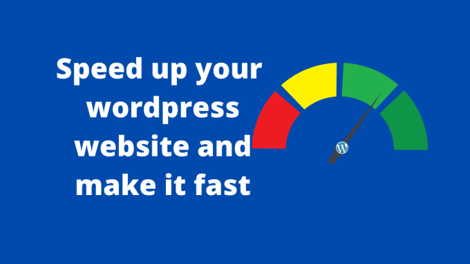 optimize wordpress website speed optimization and  page speed