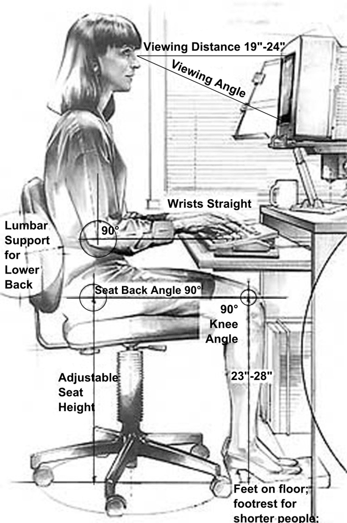 Provide A Computer Workstation Ergonomics Assessment By Whirlybird2018