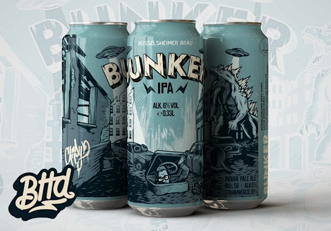 illustrate sensational label designs