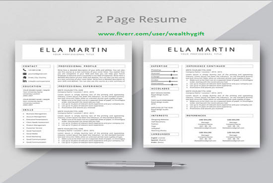 Create Entry Level Resume Cover Letter Linkedin And Cv By