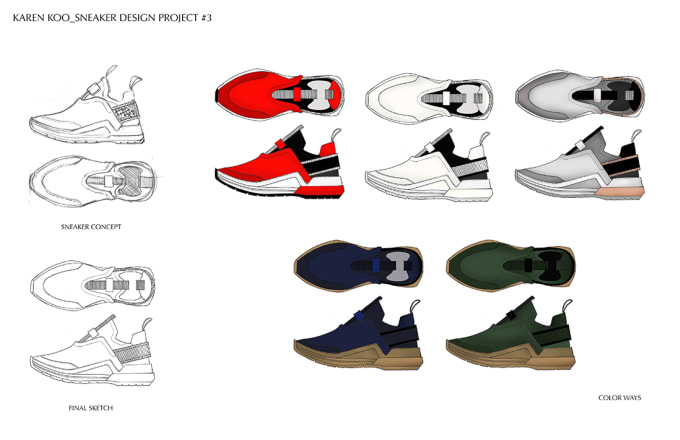 Design and create for your sneaker brand by Koo_shoes | Fiverr