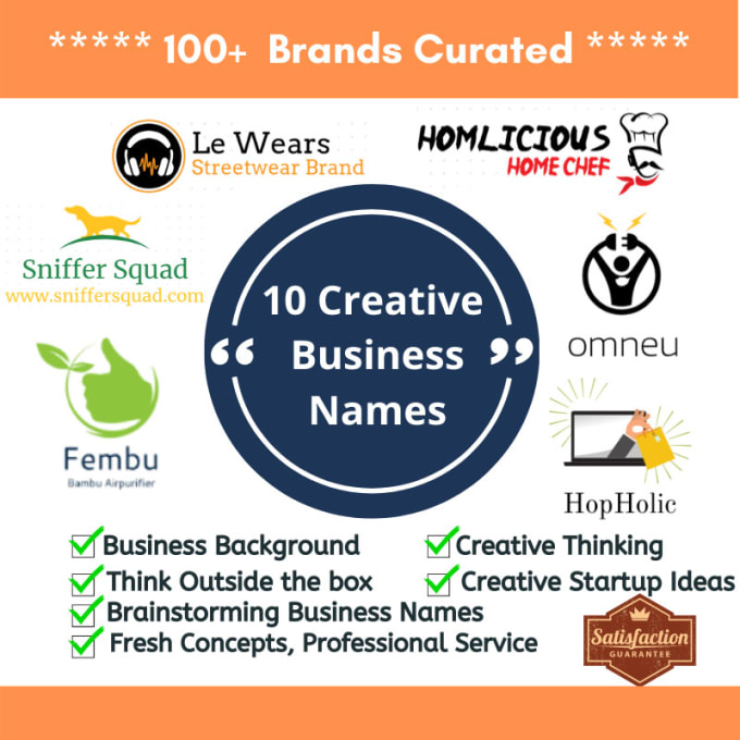 Brainstorm 10 Creative Business Name Brand Company Name Ideas By Curomind