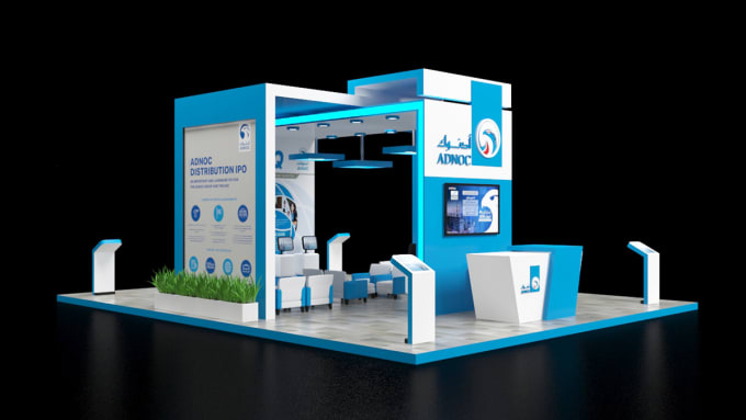 Do Realistic 3d Exhibition Stall Design By Soufianeamanar