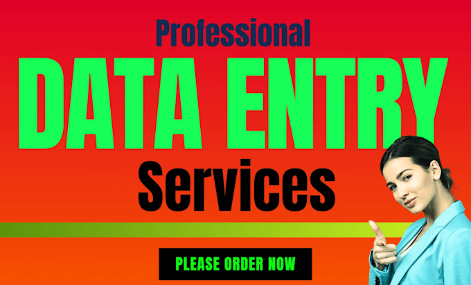 do data entry, copy paste, typing as virtual assistant