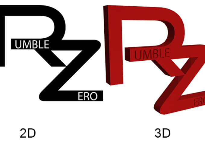 convert your 2D logo into a 3D