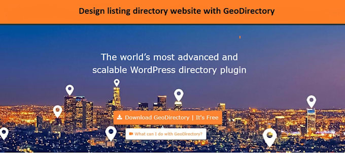customize or design geodirectory or directory website