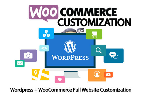 customize woocommerce and wordpress website