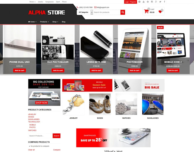 add products to wordpress ecommerce store