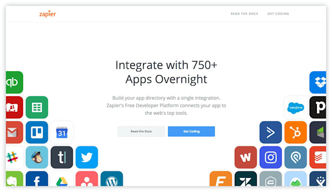 integrate your webapi with the zapier