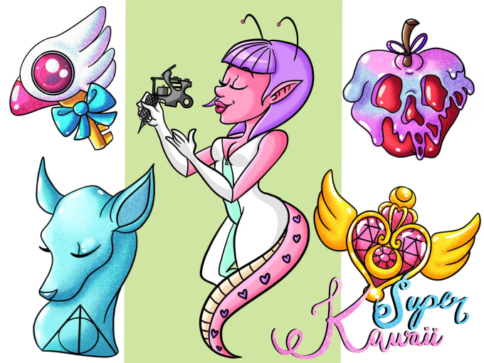 Design Your Next Cute Tattoo By Reptilisa
