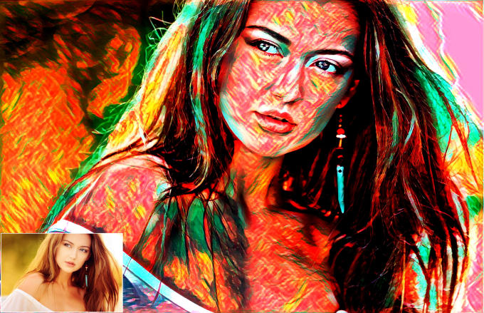 Convert Your Photo To Digital Painting Like This Style In Full Hd