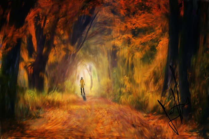 Create A Digital Painting From Your Original Photo By Dznbyjvd