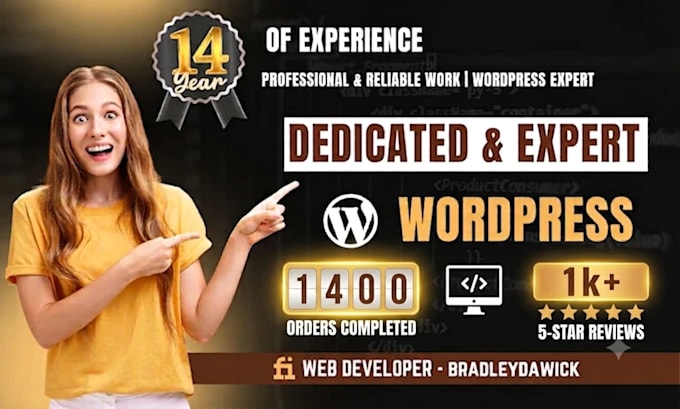 provide a complete solution for wordpress website project