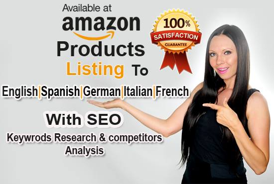 write excellent amazon product descriptions and listings