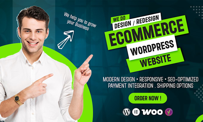 build a woocommerce ecommerce store and wordpress online shop