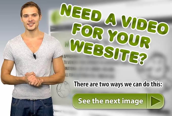make a website video