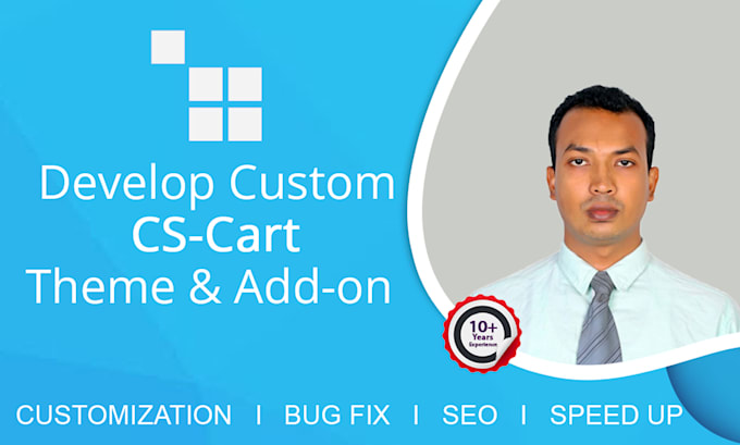 develop, customize cscart theme, addons, fix bug