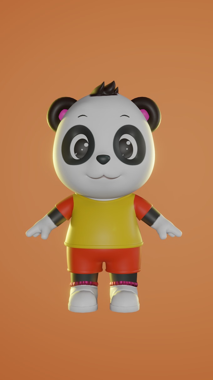 create 3d character model from 2d art