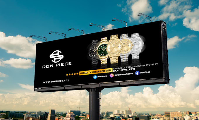 design banners, backdrops for print