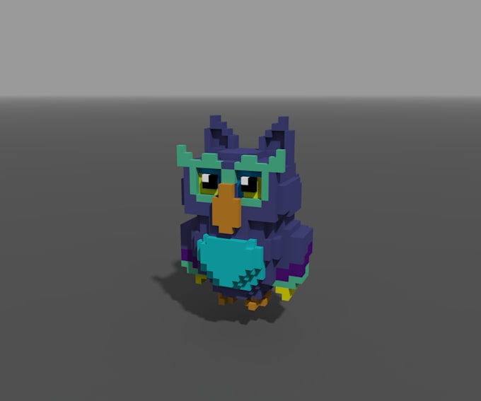 make any voxel model