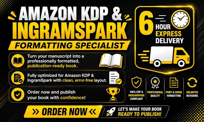 format your book file for kindle ebook, paperback book, and for a hardcover book