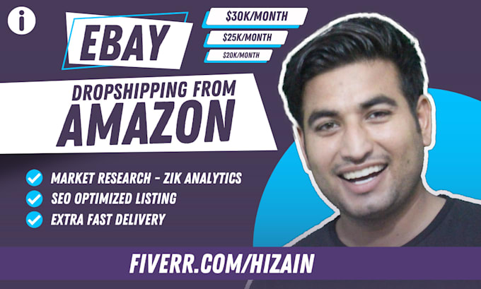 do amazon to ebay dropshipping listings