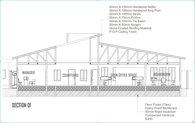 create a full suite of architectural drawings