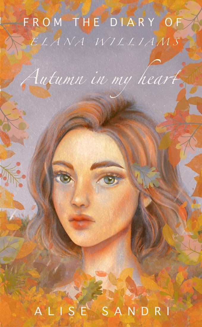 Create digital illustrations for books and novel book cover by