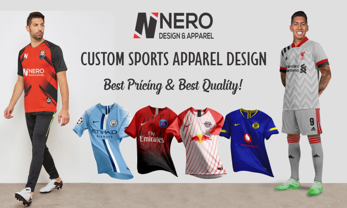 Create amazing sports apparel design by 