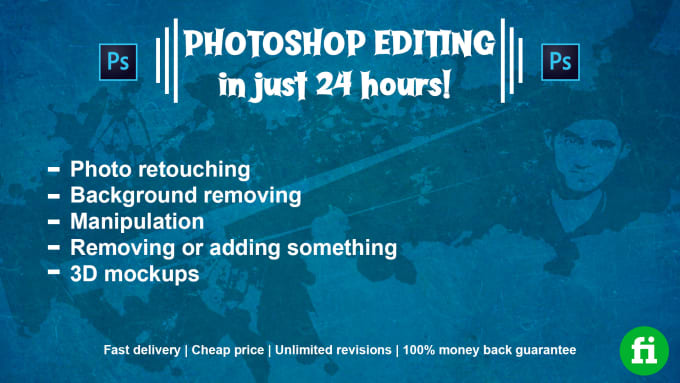 Do Any Type Of Photoshop Editing For You By Aman Tewari