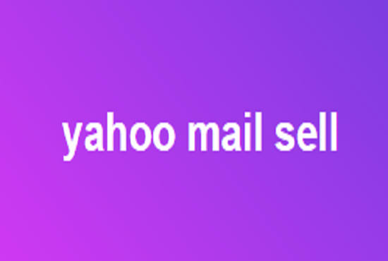 Sell old yahoo mail by Saddam5 | Fiverr