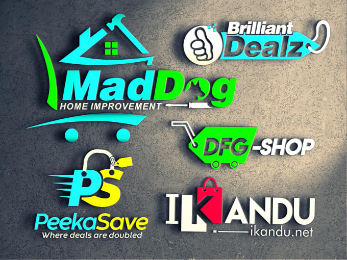 Do 2 Killer Shopify Ecommerce Logo Design For Your Store By Faraz Ali1