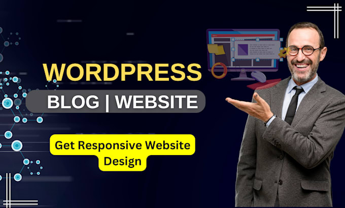 design a responsive wordpress blog or website for your business