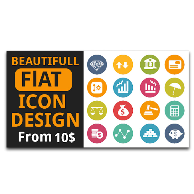 design custom unique icon set for your web and app