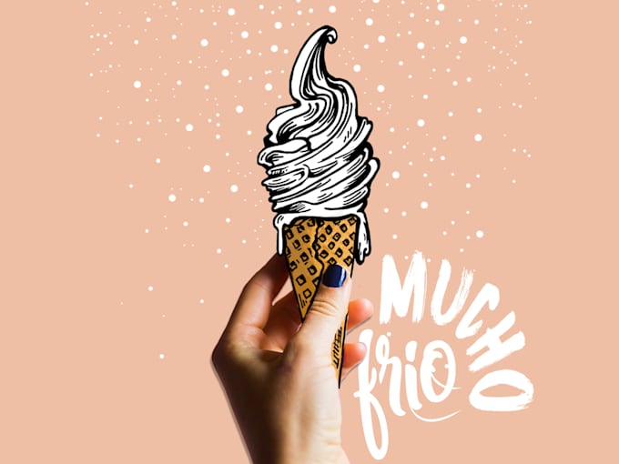 illustrate and design a creative instagram post