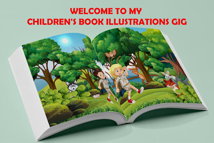 create children storybook illustrations