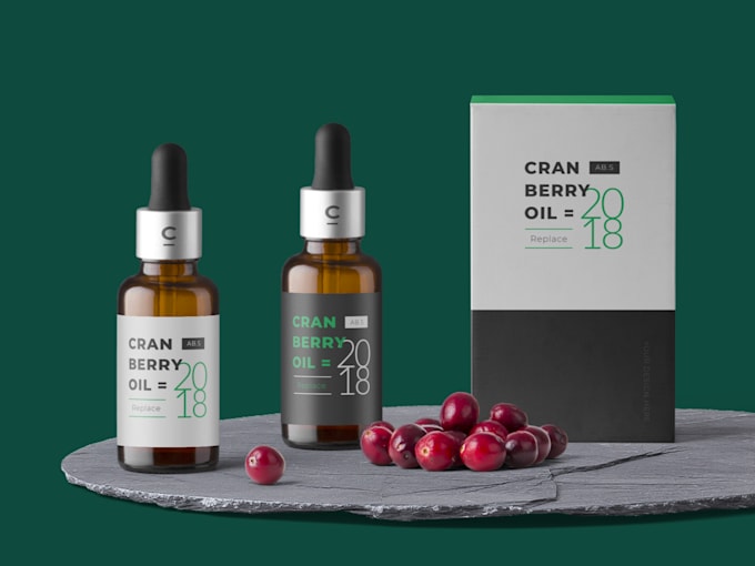 do a product packaging design or label design