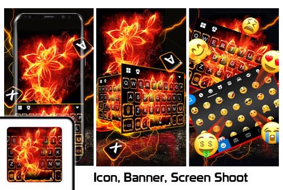 custom branding, templates and google play images design asset